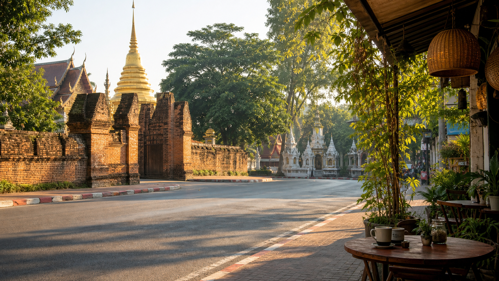 Chiang Mai coffee and neighborhood life